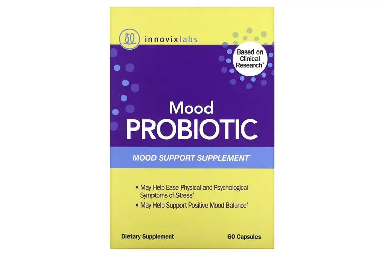 InnovixLabs, Mood Probiotic, Mood Support Supplement, 60 Capsules