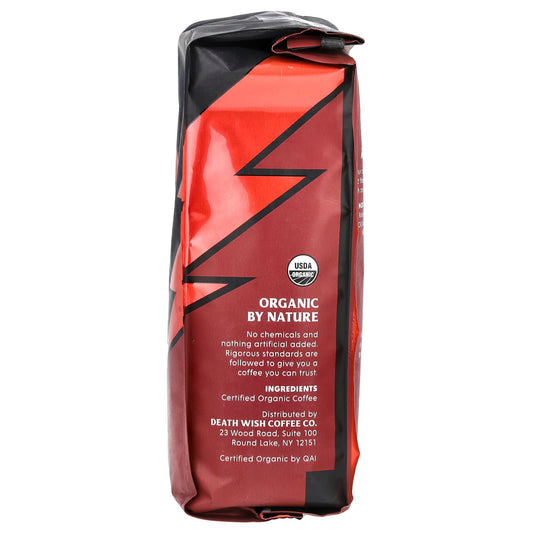 Death Wish Coffee, Ground, Dark Roast, 10 Oz (283 G)