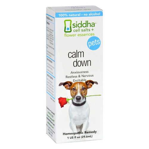 Pets - Calm Down By Sidda Flower Essences
