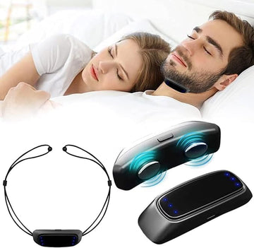 Anti-Snoring Device Advanced Intelligent – 6-Speed Electric Snore Stopper, Ergonomic Design for Better Sleep & Noise Reduction