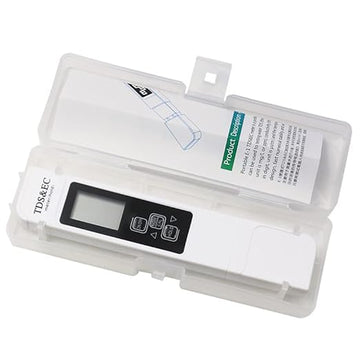 3-in-1 Digital Water Quality Tester – TDS, EC & Temperature Meter with LED Display (WHITE)