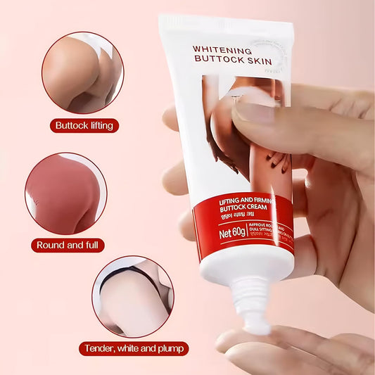 Skin Brightening & Firming Cream for Thighs, Hips & Bikini Line – 60g | Moisturizing Cream for Dark, Dry & Rough Lower Body Skin | For All Skin Types