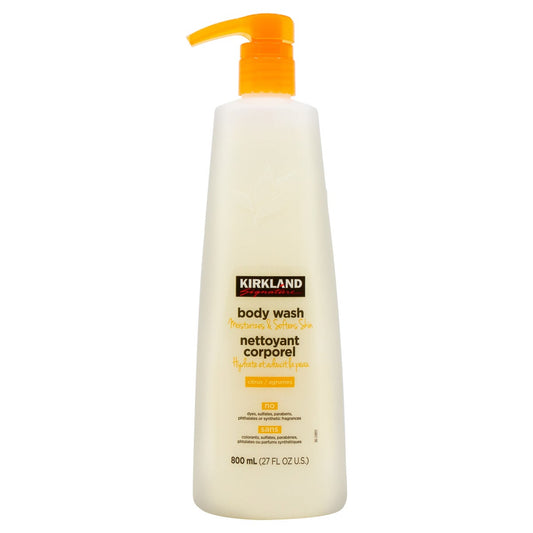 Kirkland Signature Liquid Body Wash, Natural Citrus, 27 fl oz