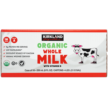 Kirkland Signature Organic Whole Milk