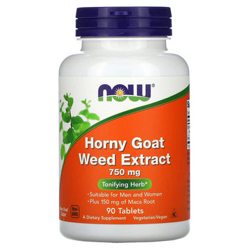 NOW Foods Horny Goat Weed 750 Mg