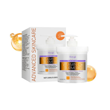 Vitamin C Turmeric Brightening Cream – 100g | Skin Firming & Glow Boosting | Anti-Pigmentation