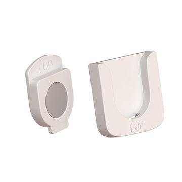 Remote Control Holder Wall Mount -Magnetic Control Organizer Storage Containers for TV Air Conditioning White(Pack0f2)