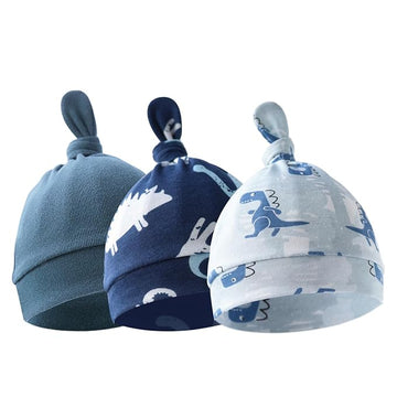 Baby Hats for Children – Soft Cartoon Infant Beanie Cap, Single Layer Headgear for Spring, Autumn & Winter, Cute Newborn & Toddler Hat for 0–3 Years