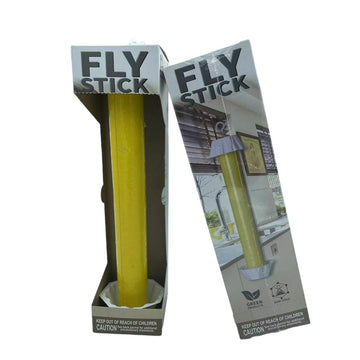 Fly Stick for Mosquitoes & Insects – Non-Toxic Sticky Trap with Hanging Hook – Fly, Wasp, Midge & Bug Catcher