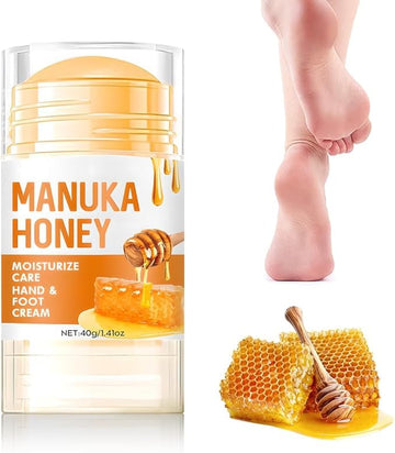 Honey Moisturizing Foot & Hand Cream – Intensive Care for Dry Skin & Heels – 40g