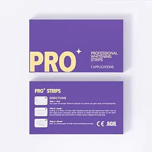 Teeth Whitening Strips – Professional Teeth Cleaning & Stain Removal Stickers | Instant Whitening & Tartar Removal