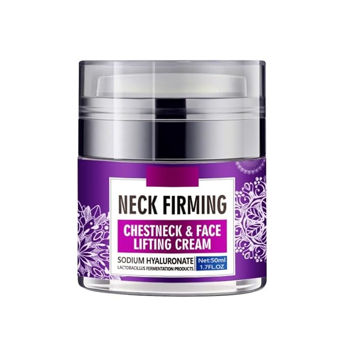 Neck & Chest Moisturizing Cream – Hydrating Formula with Vitamin E, Glycerol & Sodium Hyaluronate –Lightweight Daily Skincare, 1.7 FL OZ