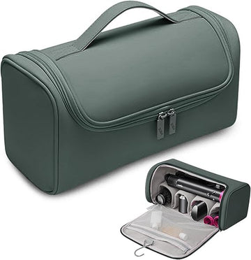 Hot Tools Travel Bag – Hair Tools Travel Organizer Case for Irons, Curling Irons, Hot Air Brushes, Hair Dryers & Accessories (Green)