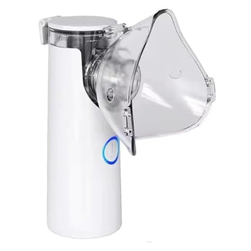 Nebulizer,Inhalators - Portable Micro-Mesh Handheld Device with Mouthpiece and Mask for Adults and Children | Compact, Quiet, USB Rechargeable