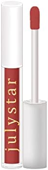 Julystar Lip Gloss Not Easy To Fade, Non-Stick Cup Moistens Matte Light Lip Color Makeup (01#)