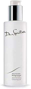 Dr. Spiller - Aloe Sensitive Cleansing Gel | Moisturising | Cleans Pore Deep | Reduces Redness & Irritation | Foaming Texture | Soft Skin Feel | 200 Ml