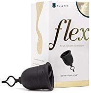 Flex Cup (Full Fit - Size 02) | Reusable Menstrual Cup | Pull-Tab for Easy Removal | Tampon + Pad Alternative | Capacity of 3 Super Tampons : Health & Household