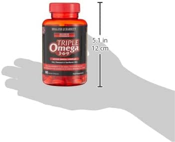 Holland & Barrett Maximum Strength Triple Omega 369 60 Capsules : Health & Household