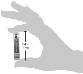 Tweezerman Stainless Steel Fingernail Clipper, Silver (Pack of 2) : Amazon.co.uk: Beauty