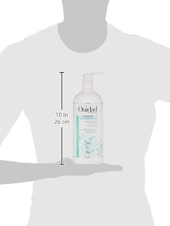 OUIDAD Vitalcurl+ Clear & Gentle Shampoo Liter Size, 33.8 oz. : Beauty & Personal Care