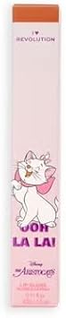 I Heart Revolution X Disney The Aristocats Toulouse Red Lip Gloss, Pink Applicator