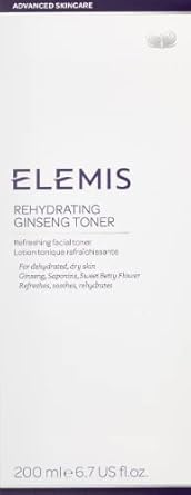 Elemis Rehydrating Ginseng Toner | Alcohol-Free Nourishing Facial Treatment Refreshes, Soothes, And Moisturizes Skin For A Radiant Complexion | 200 Ml