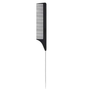 Salerm Cosmetics Vision Salermvision Permanent Cream Hair Color Dye (W/Sleek Steel Pin Rat Tail Comb) Haircolor Creme, Gray Coverage In 30 Minutes (4,0 Brown (Cool Cold Naturals))