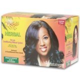 Hawaiian Silky Herbal Sensitive Scalp/Super Frise No Lye Relaxer-2 Complete Application by Hawaiian Silky : Beauty & Personal Care