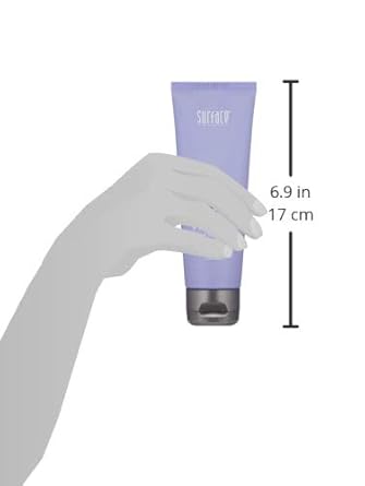 Surface Hair Violet Blow Dry Cream, Brighten, Smooth And Protect From Heat, 4 Fl. Oz. : Beauty & Personal Care