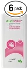 Hibiscrub Antibacterial Skin Cleanser X 6