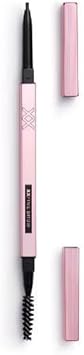 Xx Revolution Xxfine Brow Micro Definer, Dual-Ended Eyebrow Pencil With Spoolie - Bronde