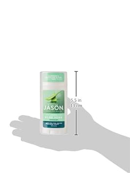 Jason Aluminum Free Deodorant Stick, Soothing Aloe Vera, 2.5 Oz (Packaging May Vary) : Beauty & Personal Care