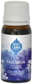 Holy Lama Naturals Ayurvedic Face Serum With Jojoba & Almond Essential Oils Luxurious Nourishing Vegan Beauty 30Ml