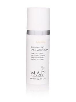 M.A.D Skincare Brightening Illuminating Daily Moisturizer, 50G (1.7Oz) : Beauty & Personal Care