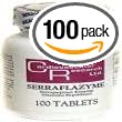 Cardiovascular Research Ltd (Ecological Formulas) Serraflazyme-Serrapeptase Enzyme 100 Caps : Health & Household