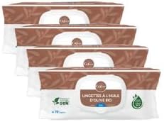 Gifrer Cleansing Wipes With Virgin Olive Oil 3 X 70 Wipes + 1 Free Packet