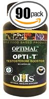 Optimal Health Systems Opti-T | Testosterone Booster Supplement For Men & Women | Tribulus Terrestris, Pygeum Africanum, Saw Palmetto + 13 Vitamin Blend/Opti-Blend Delivery System | 90 Capsules : Health & Household