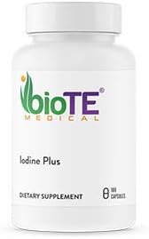 Biote Medical - Iodine Plus 12.5 Mg, 180 Veggie Caps