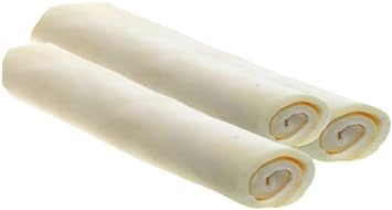 Retriever Roll 9-10 inch All Natural Rawhide Dog Treat (3 Pack)