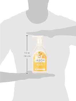 Jason Natural Body Wash & Shower Gel, Glowing Apricot & White Tea, 30 Oz : Bath And Shower Gels : Beauty & Personal Care