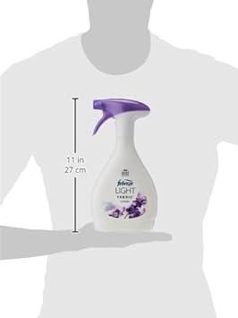 Febreze LIGHT Fabric Refresher, Lavender, 27 fl. oz. Spray Bottle : Health & Household