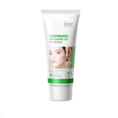 Gentle Exfoliating Gel for Face, Deep Clean & Dead Skin Removal, Smooth & Brighten Skin Tone, Suitable for All Skin Types – 60g