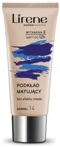 Lirene Matting Face Face 14 Caramel Nature Matte 30 Ml