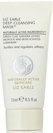 Liz Earle Deep Cleansing Mask 15Ml - Travel Size With 2 Sponges