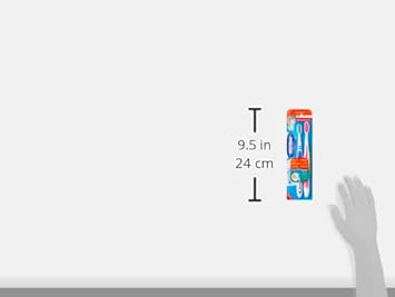 6 x Wisdom Regular Fresh Medium 2 Pack Toothbrush