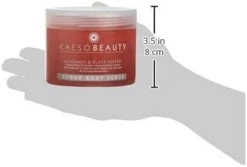 Kaeso Beauty Mandarin & Black Pepper Sugar Body Scrub (450Ml)