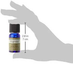 Neal's Yard Remedies Clary Sage Organic Essential Oil 10ml : Health & Household
