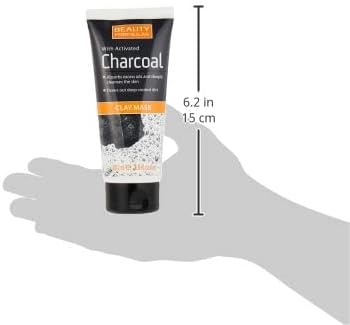 Beauty Formulas With Activated Charcoal Clay Mask 100 Millitres