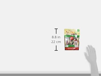 NutriChomps Dog Chews, 6-inch Holiday Braids, Mint, 4 Count, red/Green