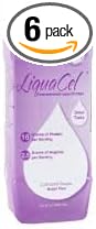 Liquacel Liquid Protein Sugar Free Grape Bottles 6 X 32Oz Case : Health & Household